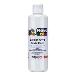 NOVA COLOR NC-3014 AKRİLİK BOYA 250GR BEYAZ