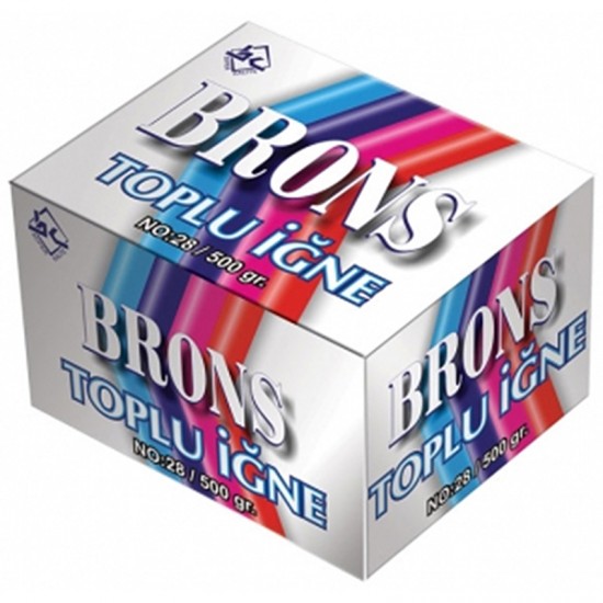 BRONS BR-104 TOPLU İĞNE 28/500GR