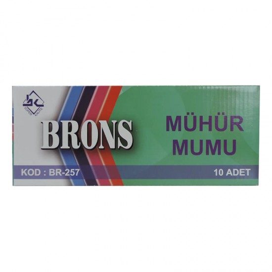 BRONS BR-257 MÜHÜR MUMU