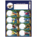 KESKİN 220130-99 COLOR DERS PROGRAMLI 3LÜ ETİKET