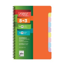 KESKİN 353332 A4 5+3 X25 200YP AYRAÇLI FREE SUB.DE