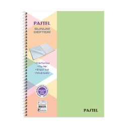 KESKİN 353402-99 PROJE DEFTERİ SPR.PASTEL 23X29.7 80YP KARELİ