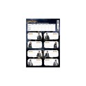KESKİN 220130-07 HARRY POTTER DERS PROGRAMLI 3LÜ ETİKET