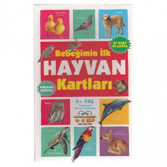 06 YAŞ YAYINLARI / BEBEĞİMİN İLK HAYVAN KARTLARI