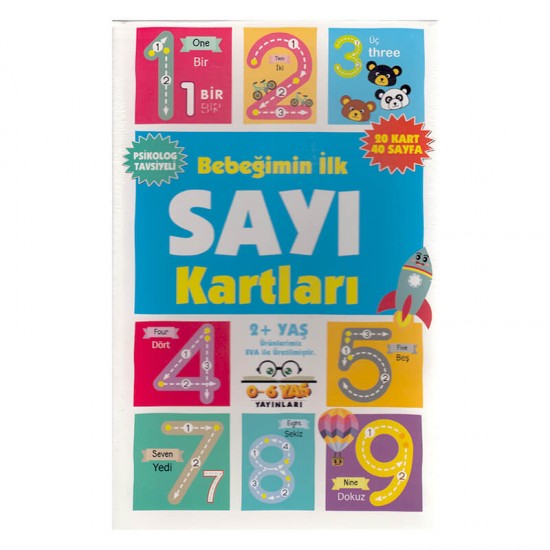 06 YAŞ YAYINLARI / BEBEĞİMİN İLK SAYI KARTLARI