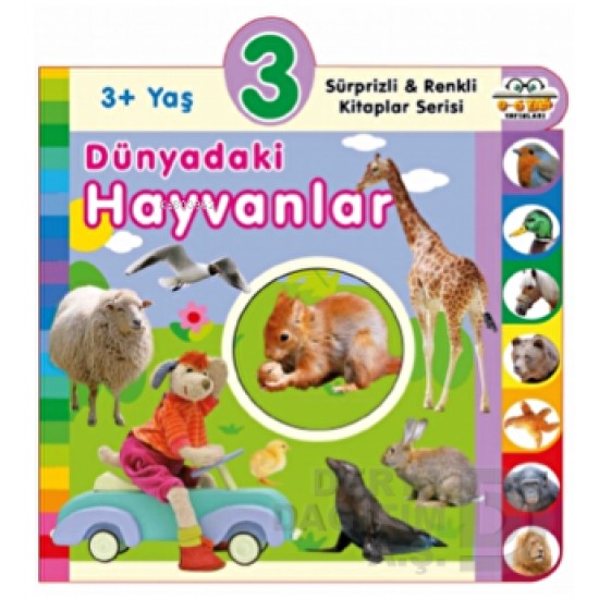 06 YAŞ YAYINLARI / DÜNYADAKİ HAYVANLAR - 3+ YAŞ