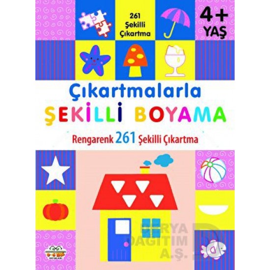 06 YAŞ YAYINLARI / ÇIKARTMALARLA ŞEKİLLİ BOYAMA (4+ YAŞ)