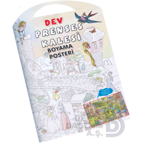 06 YAŞ YAYINLARI / DEV BAYAMA POSTERİ - PRENSES KALESİ