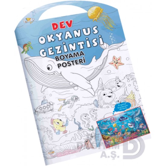 06 YAŞ YAYINLARI / DEV BAYAMA POSTERİ - OKYANUS GEZİNTİSİ