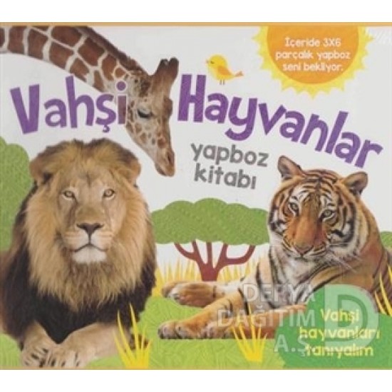 ABC / VAHŞİ HAYVANLAR YAPBOZ KİTABI