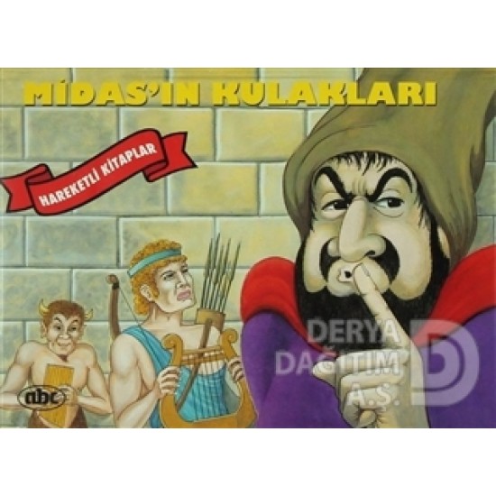 ABC / MİDASIN KULAKLARI (HAREKETLİ KİTAPLAR)