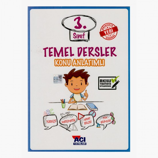 AÇI YAYINLARI / 3.SINIF TEMEL DERSLER KONU ANLATIM