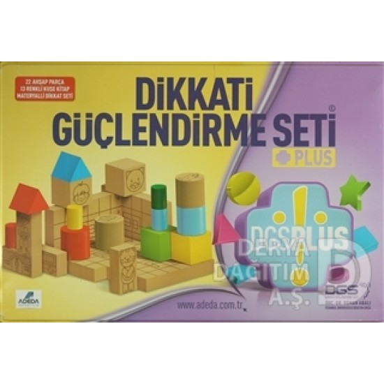 ADEDA / DİKKAT GÜÇLENDİRME SET.3 YAŞ DGS PLUS KUTU