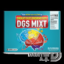 ADEDA /  DİKKAT GÜÇLENDİRME SETİ 4 - 5 YAŞ DGS MIXT
