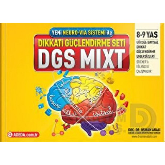 ADEDA /  DİKKAT GÜÇLENDİRME SETİ 8 - 9 YAŞ DGS MIXT