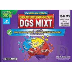ADEDA /  DİKKAT GÜÇLENDİRME SETİ 12 - 14 YAŞ DGS MIXT