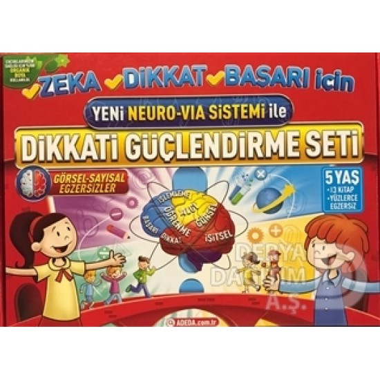 ADEDA /  DİKKAT GÜÇLENDİRME SETİ 5 YAŞ - KUTU