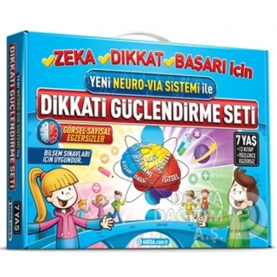 ADEDA /  DİKKAT GÜÇLENDİRME SETİ 7 YAŞ - KUTU