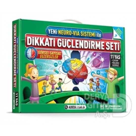 ADEDA /  DİKKAT GÜÇLENDİRME SETİ 11 YAŞ - KUTU