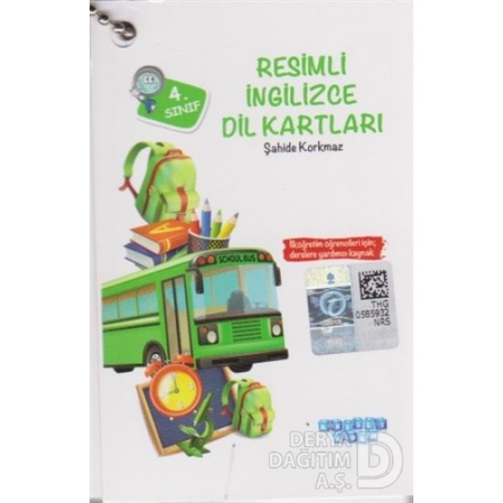 AKILLI ADAM / 4. SINIF RESİMLİ İNGİLİZCE DİL KARTL