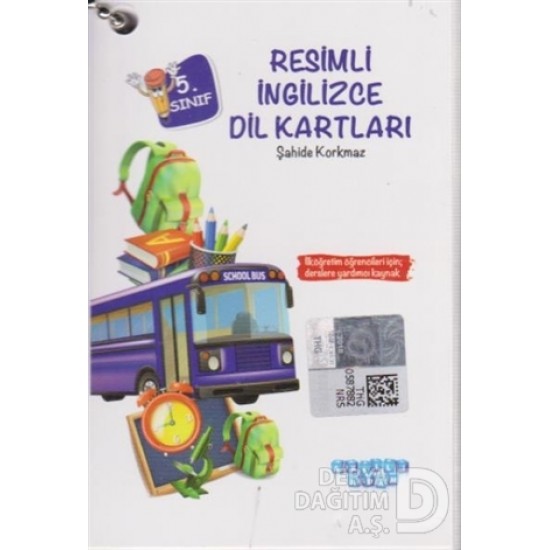 AKILLI ADAM / 5. SINIF RESİMLİ İNGİLİZCE DİL KARTL