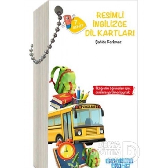 AKILLI ADAM / 7. SINIF RESİMLİ İNGİLİZCE DİL KARTL