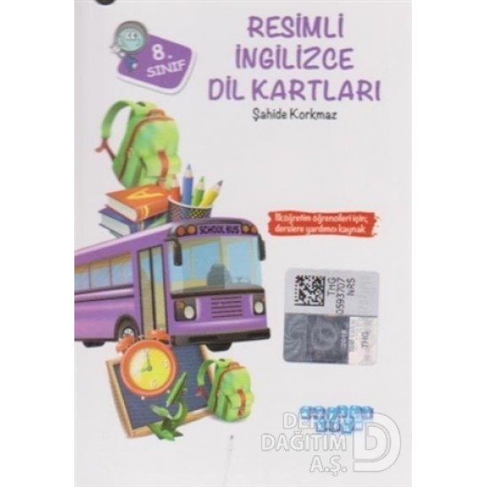 AKILLI ADAM / 6. SINIF RESİMLİ İNGİLİZCE DİL KARTL