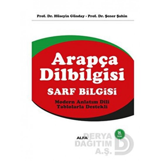 ALFA /  ARAPCA DİLBİLGiSİ (SARF BİLGİSİ)