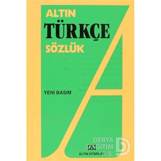ALTIN / TÜRKÇE SÖZLÜK / LİSE