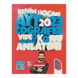 BENİM HOCAM /  AYT COĞRAFYA  DERS NOTLARI(İADESİZ)