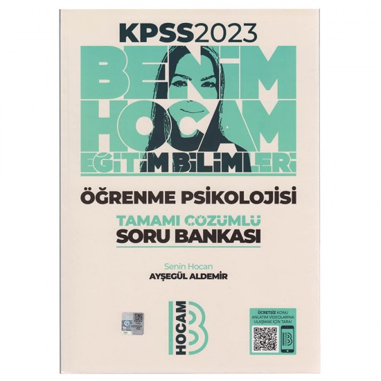 BENİM HOCAM /   KPSS 2023 EĞİ.BİL.ÖĞRENME PSİ.SORU BANKASI