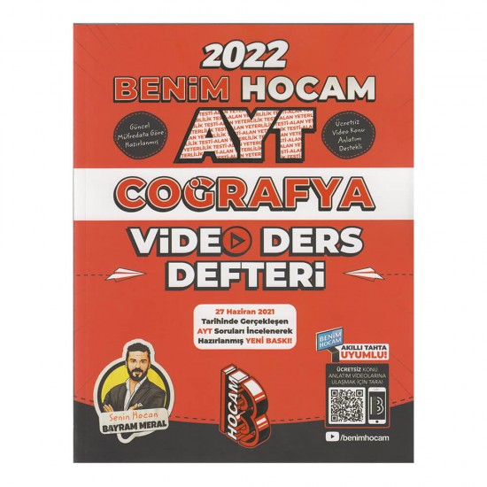 BENİM HOCAM / AYT COĞRAFYA VİD. DERS DEF 2022