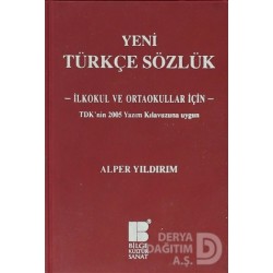 BİLGE KÜLTÜR /  YENİ  TÜRKCE SÖZLÜK (KARTON KAPAK)