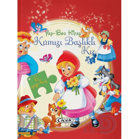ÇİÇEK / YAP BOZLU KİTAPLAR - KIRMIZI BAŞLIKLI KIZ