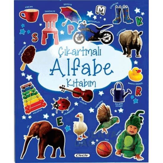 ÇİÇEK / ÇIKARTMALI KİTAPLARIM - ALFABE