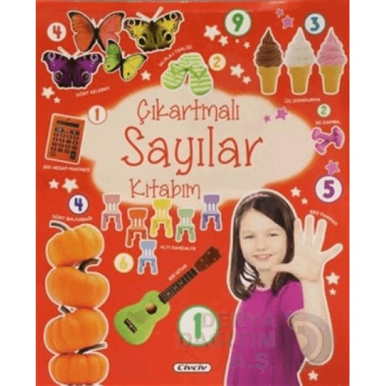 ÇİÇEK / ÇIKARTMALI KİTAPLARIM - SAYILAR