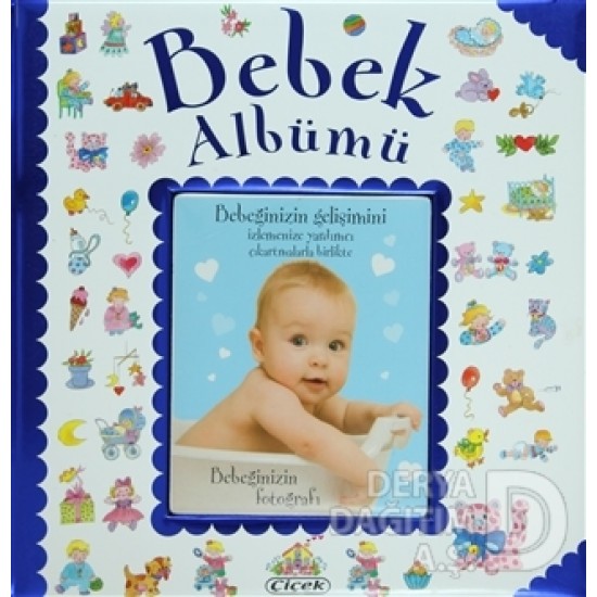 ÇİÇEK / BEBEK ALBÜMÜ MAVİ