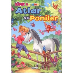 ÇİÇEK / SÜPER BOYAMA - ATLAR VE PONİLER 2