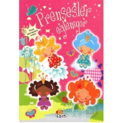 ÇİÇEK / EĞLENCELİ AKTİVİTELER KİTABI D. PRENSESLER