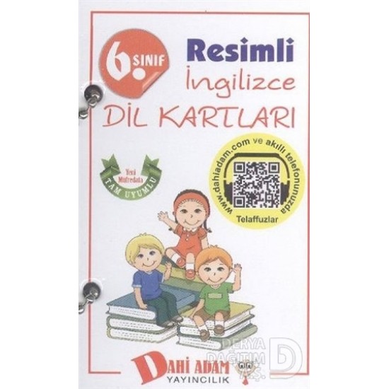 DAHİ ADAM / 6.SINIF RESİMLİ İNGİLİZCE DİL KARTLARI