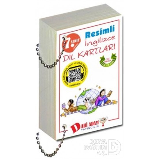 DAHİ ADAM / 7.SINIF RESİMLİ İNGİLİZCE DİL KARTLARI