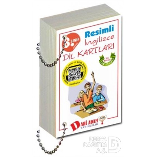 DAHİ ADAM / 8.SINIF RESİMLİ İNGİLİZCE DİL KARTLARI