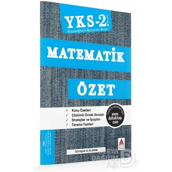 DELTA / AYT MATEMATİK 2. OTURUM ÖZET