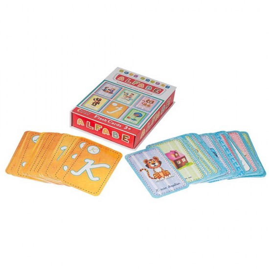 DIYTOY 1178 EĞİTİCİ FLASH CARD BOOK ALFABE
