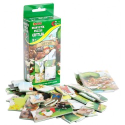 DIYTOY 1345 MANYETİK ÇİFTLİK PUZZLE