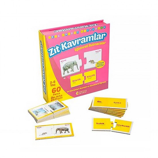 DIYTOY / EĞLENCELİ BULMACA ZIT KAVRAMLAR