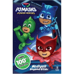 DOĞAN  /  PJMASKS 100 + HEDİYELİ BOYAMA KİTABI