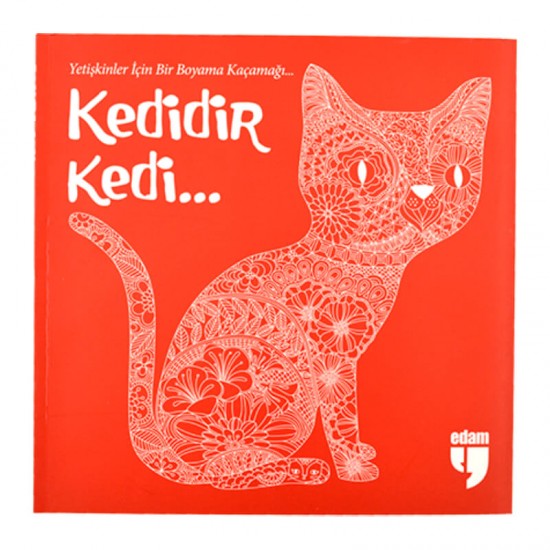 EDAM / KEDİDİR KEDİ - YETİŞKİNLER İÇİN BOYAMA