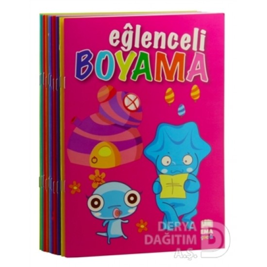 EMA KİTAP / EĞLENCELİ  BOYAMA (10 KİTAP TAKIM)