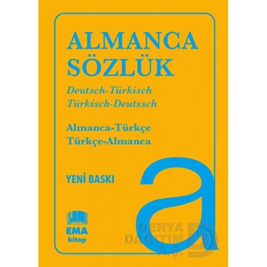 EMA KİTAP / ALMANCA SÖZLÜK -  PLASTİK  (BİALA)  KAPAK